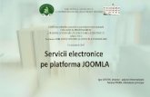 Igor Afatin. Tatiana Prian. Servicii electronice pe platforma JOOMLA