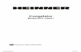 Congelator - Heinner-Manual-(RO).pdf · de service-ul autorizat. 1. Cablul de alimentare nu trebuie prelungit. 2. Asigurativa ca nu este deteriorat sau ... da voie refrigerentului