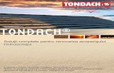 TONDACH - ravago.roravago.ro/sites/default/files/cataloage/tondach_solutii_pentru... · TONDACH® soluţii complete pentru izolarea acoperişului Renovare corectă – profit pe termen