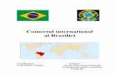 Comertul International al Braziliei - docshare04.docshare.tipsdocshare04.docshare.tips/files/7225/72257069.pdf · populatiei. Majoritatea ... Datorita intinderii tarii, geografia