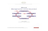 Manual Managementul ciclului de proiect - mdlpl.ro · PDF filetematic şi sectorial şi se schiţează idei de proiecte şi programe. ... proiect, program sau politici în derulare