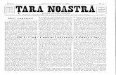 Anul II. TAR0 A NOASTRĂ - documente.bcucluj.rodocumente.bcucluj.ro/web/bibdigit/periodice/taranoastra/1908/... · „ŢARA NOASTRĂ" Nr. 5 — 1908 demnaţi de sufletul întregului