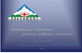 Salvatorul Montan profesie, calificare , certificaresalvamontromania.ro/upload/profesie_calificare_profesie.pdf · Securitatea Muncii (SSM) Sănătate şi securitatea muncii și protecția