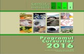 Programul Cursurilor 2016 - cspi.ro · PDF fileProgramul Cursurilor 2016 Programul Cursurilor CSpI Tel: 021-210 96 61, Fax: 021-210 96 65 info@cspi.ro,