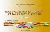 MINISTERUL SĂNĂTĂŢII INSTITUTUL ... - insp.gov.roinsp.gov.ro/cnmrmc/images/ghiduri/Ghid-Suplimente-Alimentare.pdf · procesarea şi comercializarea plantelor medicinale şi aromatice