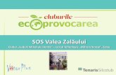 Prezentare concept program - Cluburile EcoProvocarea · PDF fileprincipala de apa care strabate orasul Zalau. • Salubrizarea si monitorizarea Vaii Zalaului in scopul mentinerii unui