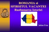 ROMANIA si SFIRSITUL VACANTEI Razbunarea Istorieicursdeguvernare.ro/wp-content/uploads/2016/03/Iulian-Fota-Cod... · Victoria democratiei si ... *Criza economica- 2008 ... BREXIT-