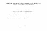 Consiliul pentru Standarde Ocupaţionale şi Atestare Ocupational - Maseur.pdf · Competenţe generale la locul de muncă Aplicarea NPM şi PSI ... planul de evacuare al imobilului
