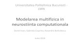 Universitatea Politehnica Bucuresti - LMNan.lmn.pub.ro/slides2016/Modelarea_sistemului_neuronal.pdf · Retele neuronale si simulatoare Circuite electrice (analogice ) alcatuite din