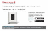32327371-014 - Camera de supraveghere Lyric™ C1 Wi-Fi · PDF filevedea lista de videoclipuri, apoi derulați pentru a vedea lista completă. Apăsați pe un videoclip pentru a-l