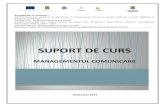 SUPORT DE CURS - snfm.ro · PDF fileSelecteaza un text scris de 10-15 randuri si exerseaza cel putin 2 modalitati de comunicare orala