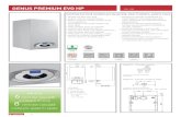 GENUS PREMIUM EVO HP - · PDF fileACCESORII HIDRAULICE Pompă centrală - modulare eficienţă mare 3590442 Trusă robinet reţinere (pentru apă şi ... CONDUCTE EVACUARE Adaptor