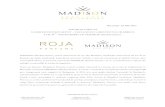 Madison parfum anniversary limited edition Roja Dove parfu… · aniversare: cele două parfumuri exclusiviste compuse de Maestrul Parfumier Roja Dove pentru MADISON.” „Parfumul