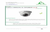 ADP-71SMIR Camera ANALOG de INTERIOR cu IRsionsecurity.ro/upload/file_manager/modele_de_camere_analog.pdf · benzinarii, restaurante, farmacii, spitale, clinici private,lifturi, sali