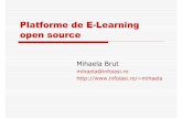 Platforme de E-Learning open source - profs.info.uaic.romihaela/teach/courses/iac/curs06iac.pdf · MySql şi PostgreSQL Originea: proiect educaţional dezvoltat de Martin Dougiamas