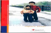Descarcă Raportul anual 2003 - Home - Salvati · PDF fileCopilului räspund mai multor tipuri de încälcäri ale drepturilor copilului care au cauze ... OrganizaÇia Internationalä