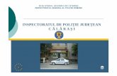 INSPECTORATUL DE POLIŢIE JUDEŢEAN C Ă L Ă R A Ş I · PDF filetehnico-științifice la locul de investigare a ... criminalistice, exploatate manual sau ... este intervenţia prin
