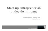 Start-up antreprenorial, o idee de milioane - · PDF filepe business-plan) ... etica acestuia atat in afaceri si in viata privata ... (magazin online de produse electro), Orbital Solution