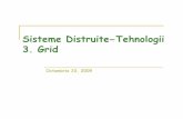Sisteme Distruite Tehnologii 3. Grid - PaginaPrincipalaweb.info.uvt.ro/~petcu/distrib/TDS3-RO.pdf · Definitie Tip de sistem distribuit care permite partajarea, selectia si agregarea