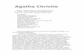 Agatha Christie - · PDF fileAgatha Christie „The Thirteen Problems” Clubul de marţi seara – Mistere nerezolvate CUPRINS: Clubul de marţi seara 1 Casa Idolului Astartei 6