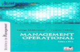 s,cdn4.libris.ro/userdocspdf/771/Management operational - George... · Eficientizarea repartizdrii sarcinilor de productie pe executanli directi..... ... Analiza condiliilor de fabricatie