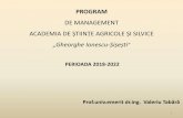PROGRAM - asas.ro-+Program+fct.+Presedinte+ASAS+,+… · Finalizarea șiaprobarea urgentăa unui proiect de lege de completare a Legii 45/2009. ... domenii în care lipsesc unitățide
