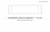 GARMIN DRIVESMART™ 51/61 Manual de utilizarestatic.garmin.com/pumac/DriveSmart_51_61_OM_RO.pdf · Înţelegerea culorilor şi simbolurilor pentru parcări ..... 8 Instrumente ...