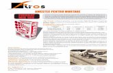 FIROBAT MIX 100 - Firos - Materiale de · PDF filenisip, se obtine un mortar de uz general pentru tencuire (GP), clasa CS IV conform SR EN 998 -1:2011 Compozitie: Ciment, adaosuri