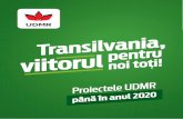 Respect pentru Transilvania! - RMDSZ.rormdsz.ro/uploads/fileok/dok/UDMR 2016 parlamentare.pdf · De 27 de ani suntem prezen˜i și activi în Parlamentul României. Indiferent de