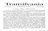 Transilvania - dspace.bcucluj.rodspace.bcucluj.ro/jspui/bitstream/123456789/7986/1/BCUCLUJ_FP... · Transilvania An. XLVI. 1 Decemvrie v. 1915. Nr. 7—12. f Ioan Micu Moldovan. Luni