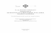 OMILIILE SFÂNTULUI GRIGORIE PALAMA - Editura · PDF fileSfântul Grigorie Palama valorifică o ... vede publicarea Omiliilor în volumul al IX-lea al Colecţiei Grigorie Palama. ...