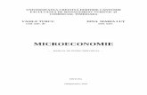 MICROECONOMIE - file.ucdc.rofile.ucdc.ro/cursuri/T_1_n11_Microeconomie.pdf.pdf · 3 Introducere Manualul de studiu individual reprezint ă o sintez ă a con ţinutului disciplinei