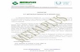 S.C. METALPLUS PRODUCTIE SI SERVICII S.R.L.metalplus.ro/wp-content/uploads/2015/10/PREZENTARE-2016.pdf · metal (Cod CAEN 2599). ... Proiect: MEGA MALL Client: EPSTEIN ROMANIA Contractor: