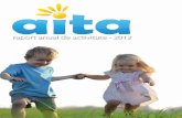 raport anual de activitate - 2012 - autism-aita.ro · PDF fileInterventie Terapeutica in Autism Str. Drumea Radulescu nr. 9 ... după un program inten-siv iar acum merg la grădiniţă