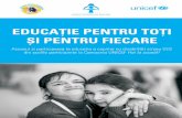 Unicef Coperta Educatia pt toti pt BT - reninco.ro si... · 5 Rezumat Raportul Educaţie pentru toţi şi pentru fiecare. Promovarea educaţiei inclu-zive pentru copiii cu dizabilităţi