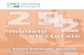 II.II Actorii procesului electoral. Actorii procesului ... · PDF fileDreptul de autor ©AsociaţiaProDemocraţia ... statelor membre ale Uniunii Europene li se interzice persoanelor