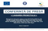 CONFERINȚĂ DE PRESĂ - paradisul-pasarilor.roparadisul-pasarilor.ro/wp-content/uploads/2017/08/Prezentare-PPT... · Protejarea șiconservarea biodiversitățiiîn ariile naturale