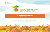 Compostul - scoaladingradina.roscoaladingradina.ro/s/wp-content/uploads/2016/03/Ghid-7-Compost.pdf · mod se asigură o reciclare integrală cu efecte benefice datorate lipsei de