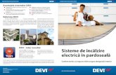 Sisteme de încălzire electrică în pardoseală - DEVIro.fheprod.danfoss.com/PCMPDF/pliant_DEVI_indoor_Danfoss_tipar.pdf · devi.ro/incalzire-pardoseala Danfoss S.R.L. Șos. Olteniei