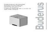 Instrucþiuni de montaj, punere în funcþiune, utilizare ºi ... · PDF fileCazan de încãlzire Logamax U012-28 T60 cu boiler de apã caldã integrat Instrucþiuni de montaj, punere