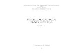 00 Foaie titlu + inceput - philologica-banatica.rophilologica-banatica.ro/temp_volume_pdf/Philologica_Banatica(2009... · Infinitivele verbelor latine au redus, astfel, terminaţia