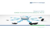 Raport IPO: DIGI Communications N.V. · PDF fileserviciile oferite clientilor. ... pozitia financiara a companiei si nivelul datoriilor ... ANALIZA SWOT Avantaje