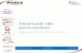 Manual de proceduri - Acasa - FONSSfonss.ro/wp-content/uploads/2014/07/Manual-de-proceduri-FONSS.pdf · neguvernamentale din Romania de a actiona in domeniul serviciilor sociale pentru