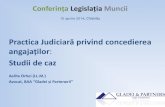 Conferința Legislația Muncii - gladei.mdgladei.md/docs/A_Orhei_Conf.pdf · cu legislaţia, are sau nu dreptul de a aplica sancţiuni disciplinare (pct.43 HP ... persoanei concediate