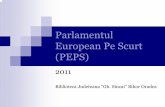Parlamentul European Pe Scurt (PEpS) - · PDF filemultiplicatori, ANBPR a aplicat si a obtinut o finantare din partea Parlamentului European, Unitatea Vizite si Seminarii, ... organizarea
