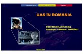 UAS ÎN ROMÂNIA - uvsr.org · PDF file•traductori ai variabilelor de stare; •actionari comenzi de zbor •calculator de bord de tipul “totul intr-o singura placa” + interfata;