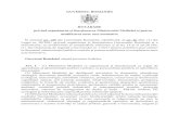 GUVERNUL ROMANIEI -  · PDF filedomeniile sale de activitate cu acquis-ul european specific şi cerinţele la nivel european şi internaţional; 2