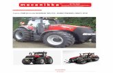 Tractor CASE IH Model MAGNUM 380 CVX, DUBLE · PDF fileScaun sofer ergonomic in piele naturala culoare rosie; Scaun pasager in piele naturala culoare rosie; Volan in piele naturala