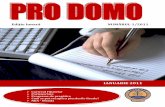 Pro Domo ianuarie 2011 - conta-conta.ro · PDF fileUltima temă abordată a fost Factoringul – soluţie pentru IMM-uri în condiţii de criză, prezentată de directorul SC Hydramold