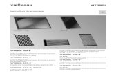 VIESMANN VITOSOL -   · PDF file17. Instrucţiuni de proiectare în vede-rea montajului pe faţade 17. 1 Colectori plani Vitosol-F, tip SH